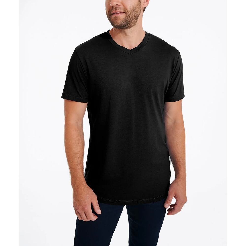 NWT Swet Tailor Softest V-Neck T-Shirt | Black | Size XL